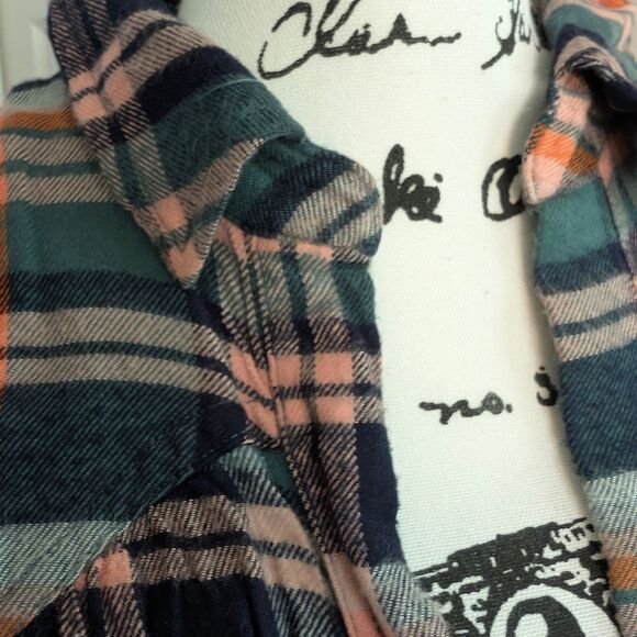 Free People Flannel PJ Jumper - Picture 3 of 8